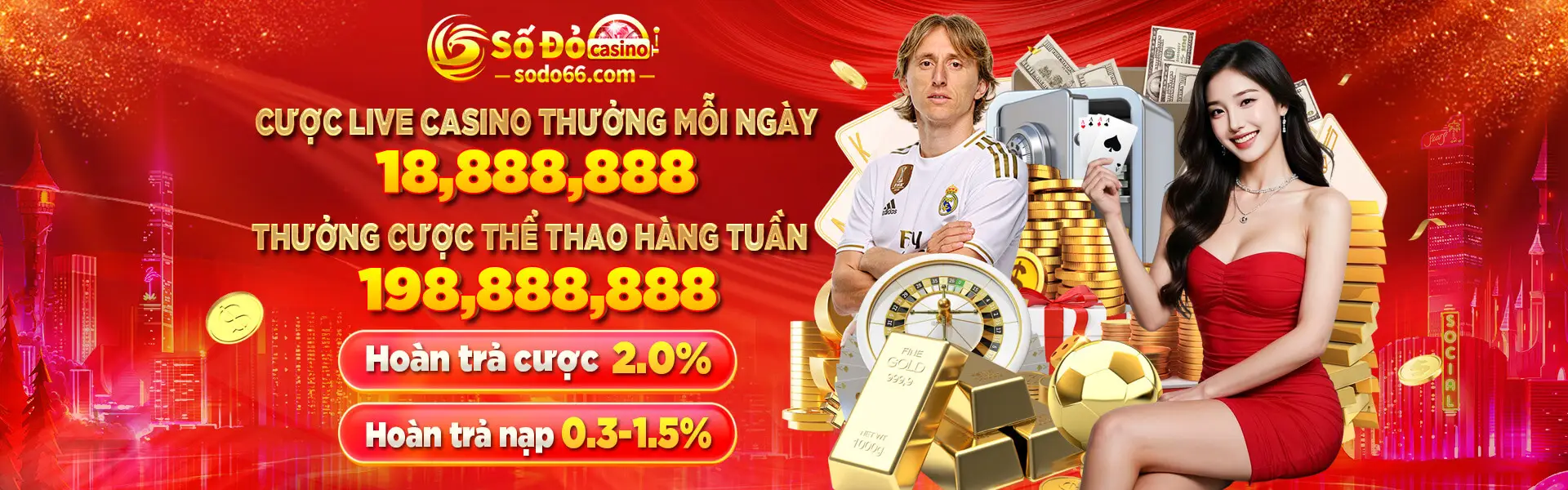 Live Casino thưởng mỗi ngày
